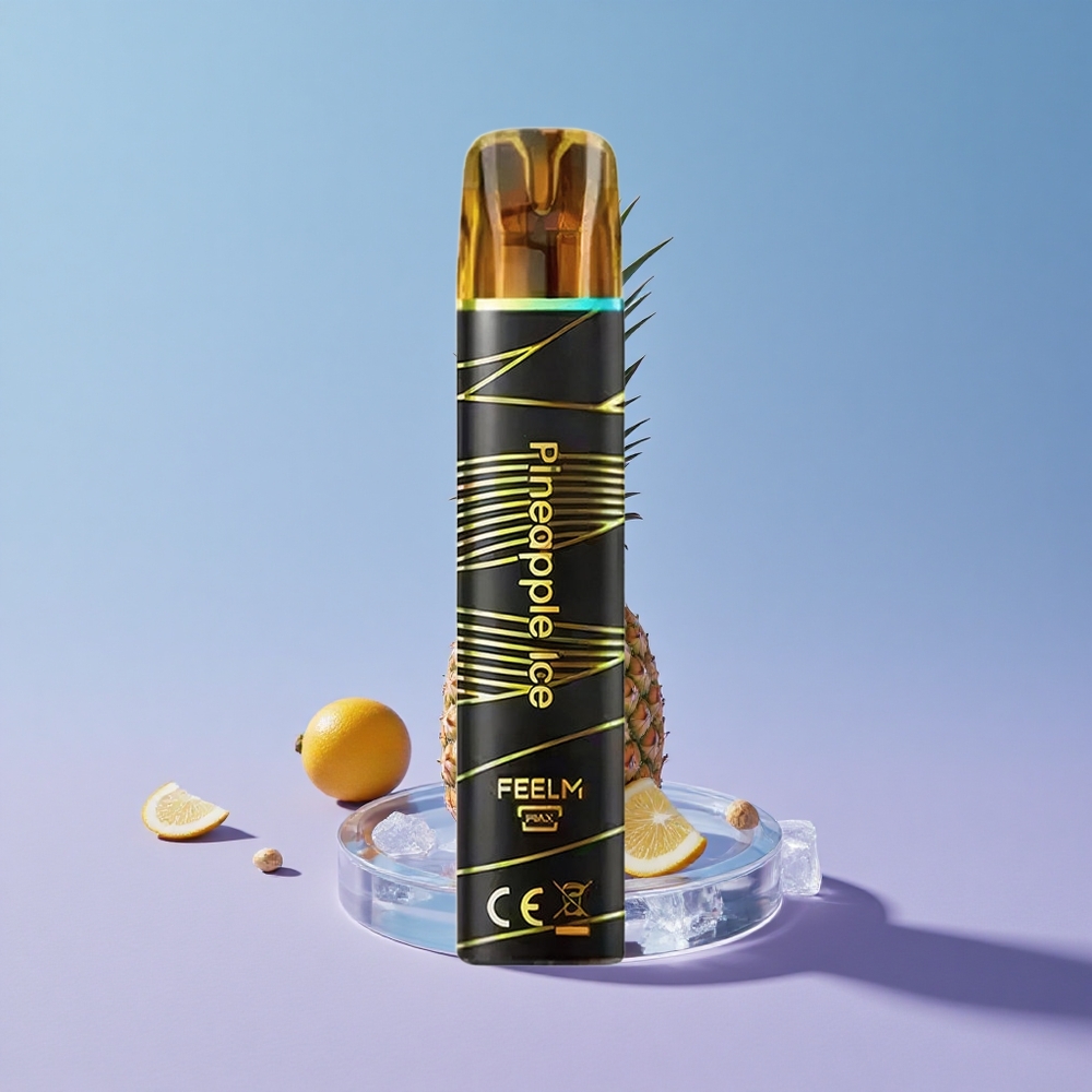 Ananas Is JNR BlackGolden 800 Puffs Engangs Vape TPD-sertifisert vape wholesale Norway
