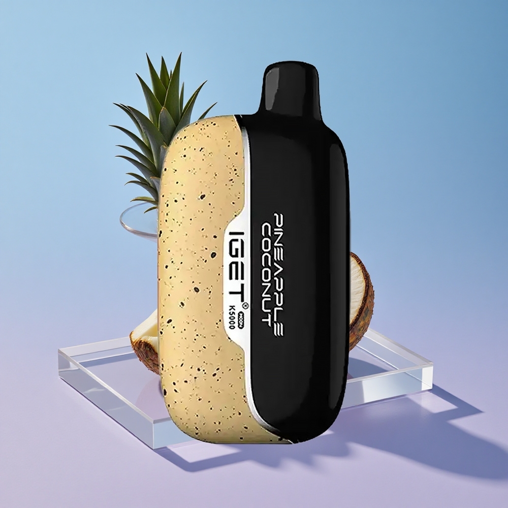 Ananas Kokos IGET Moon K5000 Puffs 815 g vape wholesale Norway