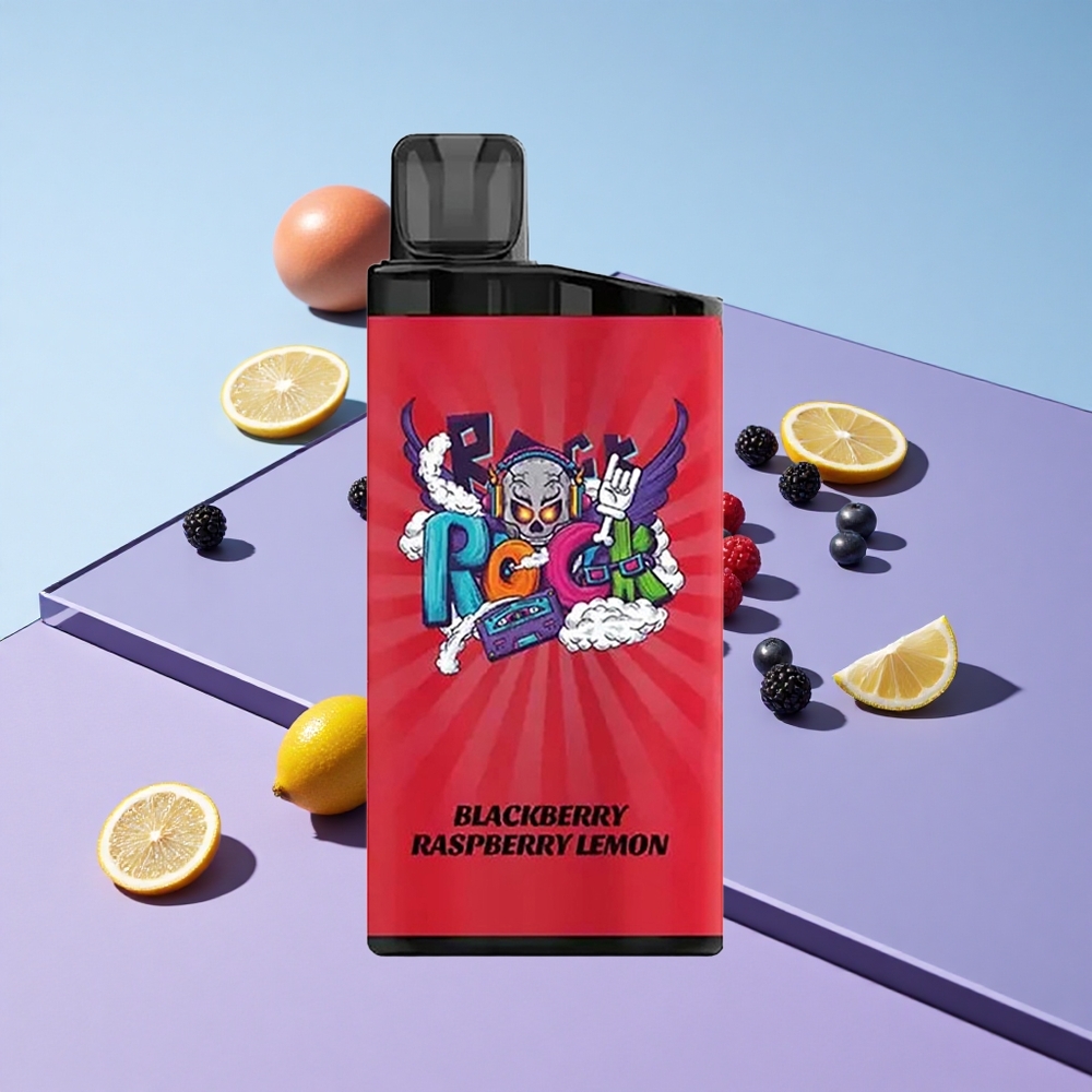 Bjørnebær Bringebær Sitron IGET Bar 3500 Puffs 1400 mAh vape wholesale Norway