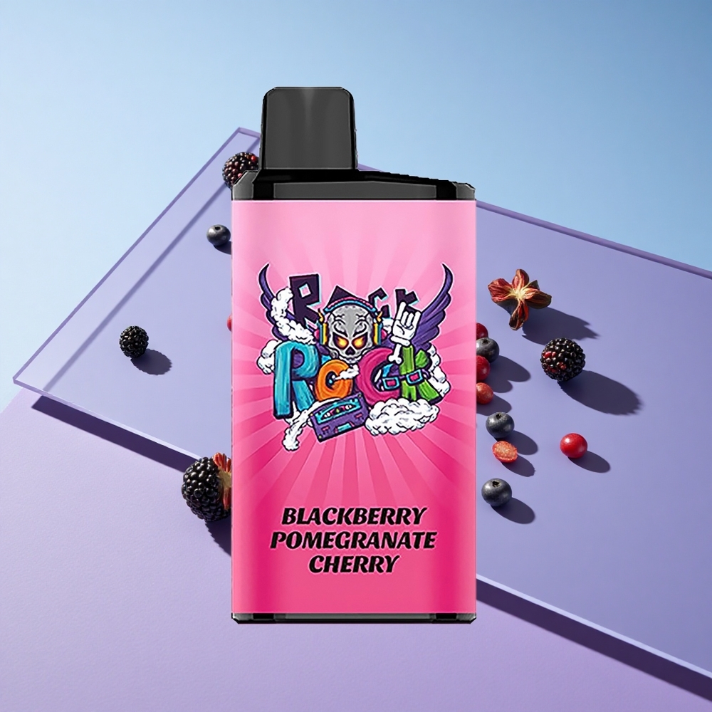 Bjørnebær Granat Eple IGET Bar Pro 10000 Puffs 2000 mAh Batteri vape wholesale Norway