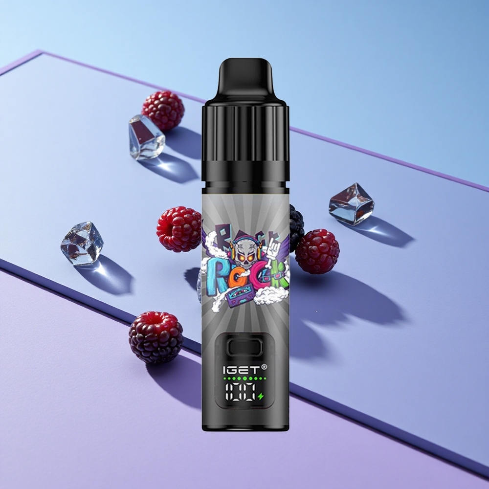 Bjørnebær Is IGET BAR PLUS S3 POD 10000 Puffs 18 ml E-væske vape wholesale Norway
