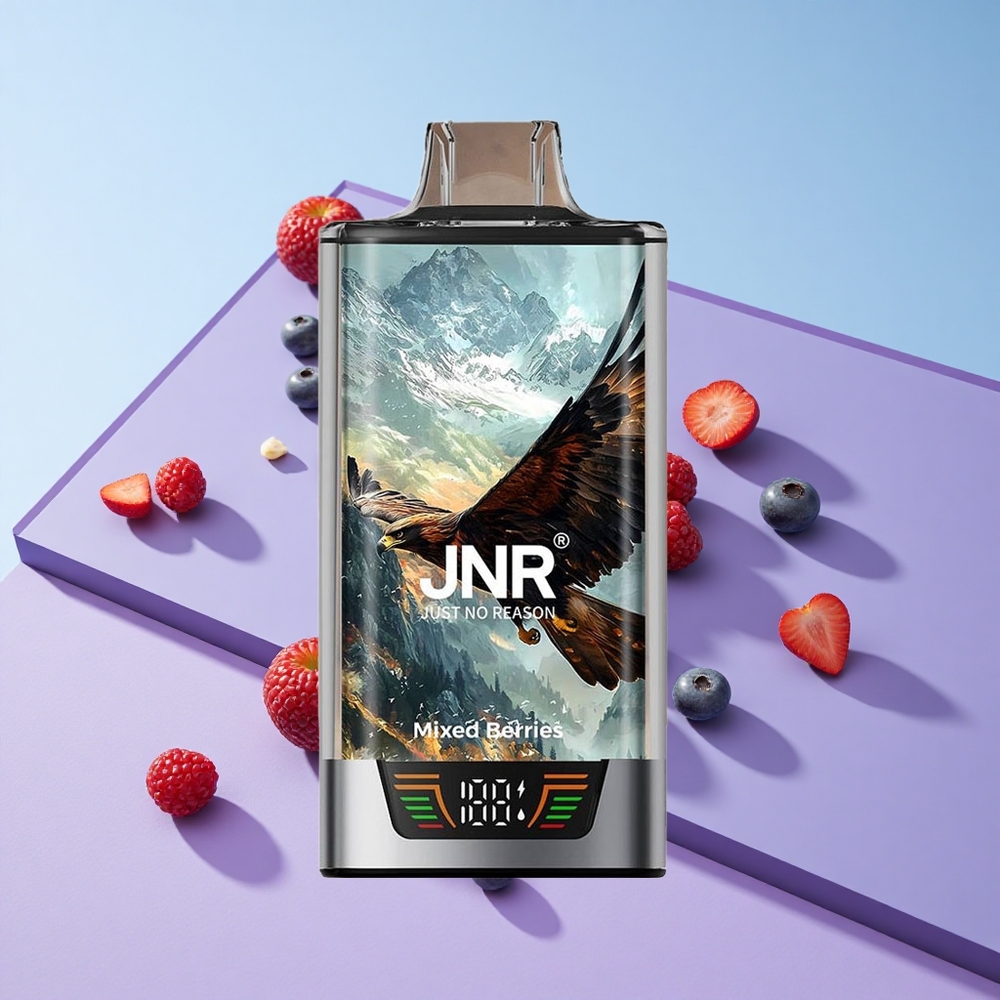 Blandede Bær JNR Falcon Pro 28000 Puffs Smart Display vape wholesale Norway