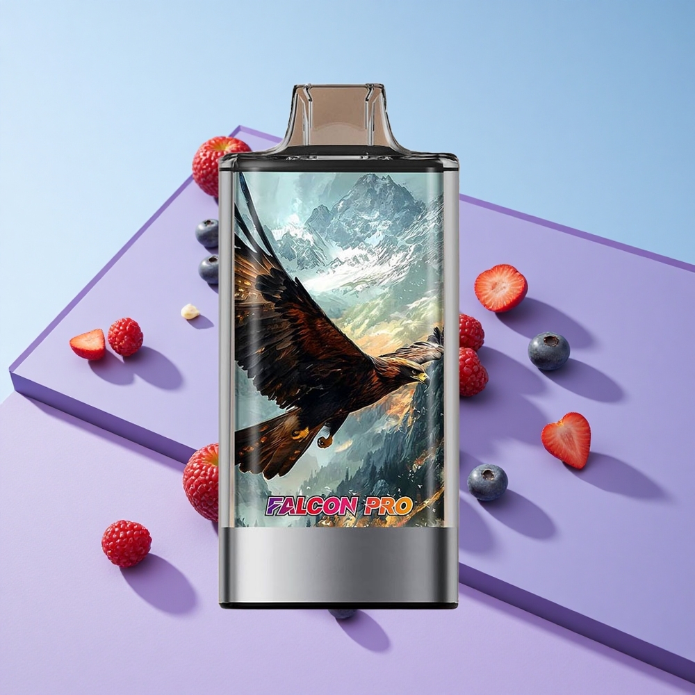 Blandede Bær JNR Falcon Pro 28000 Puffs Smart Display vape wholesale Norway