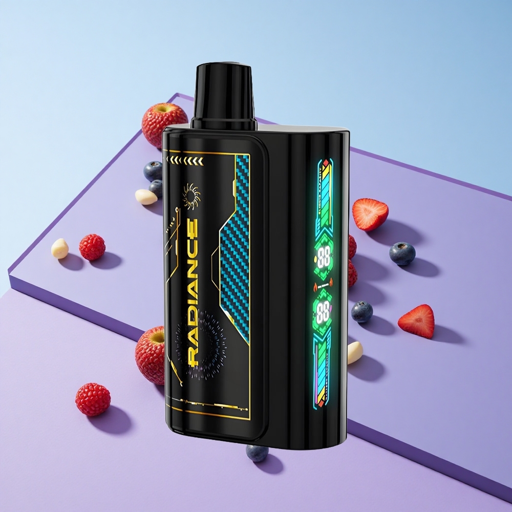Blandede Bær JNR Radiance 31000 Puffs 28ml E-væske Dual Mesh Coil vape wholesale Norway