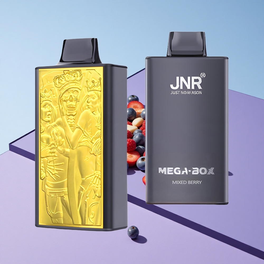 Blandet Bær JNR Mega Box 25000 Puffs 30ml E-væske Kapasitet vape wholesale Norway