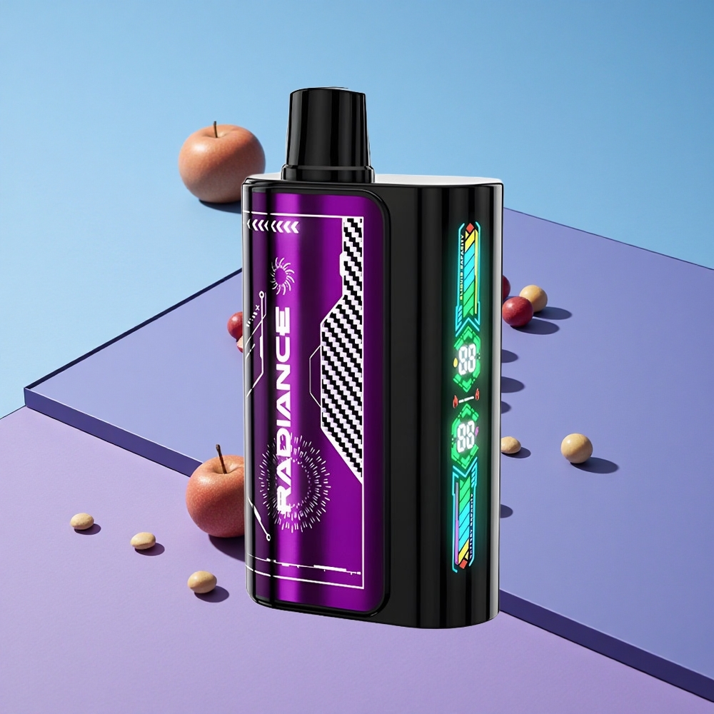 Blå Bringebær/Kirsebær JNR Radiance 31000 Trekk Smart Skjerm vape wholesale Norway