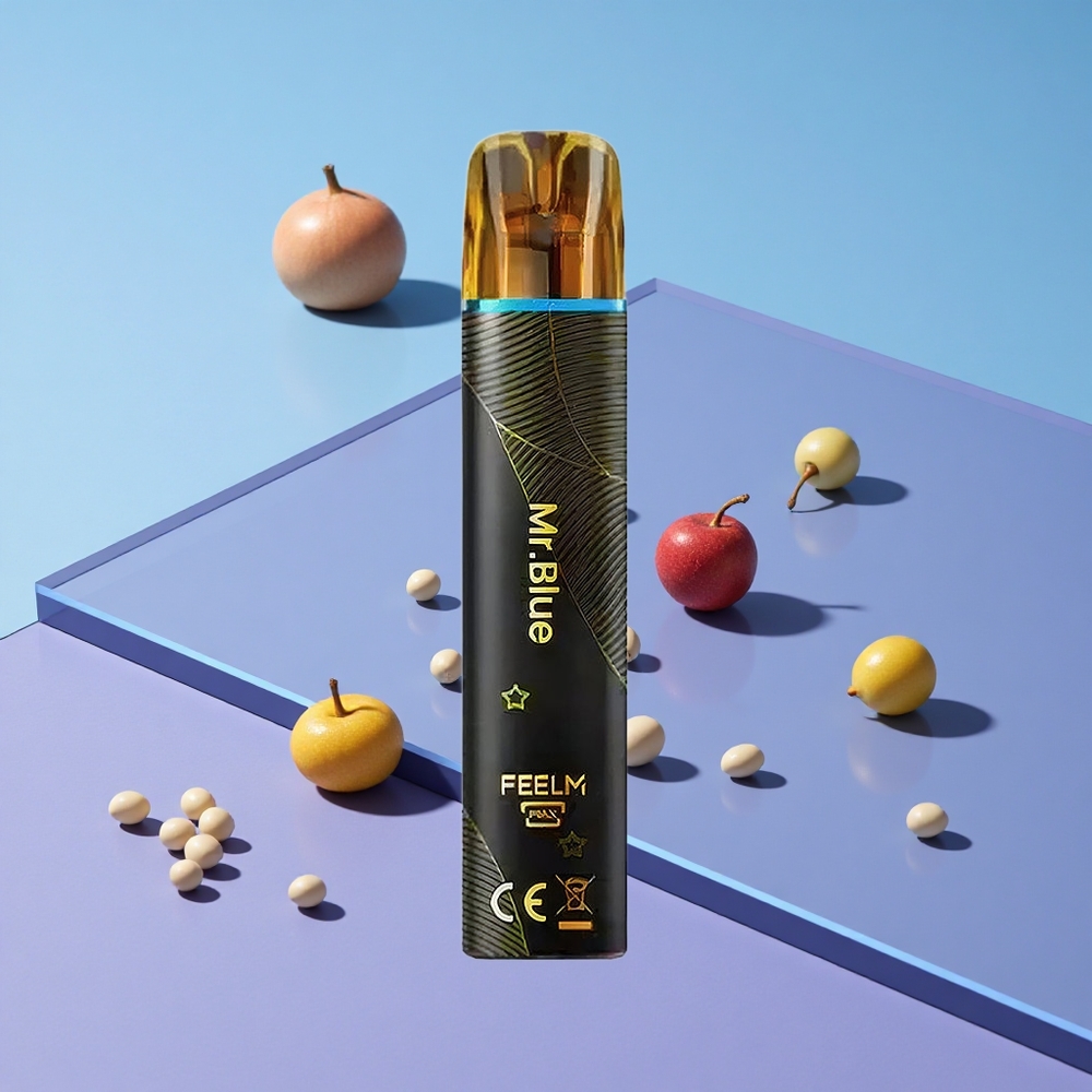 Blå JNR BlackGolden 800 Puffs Engangs Vape TPD-sertifisert vape wholesale Norway