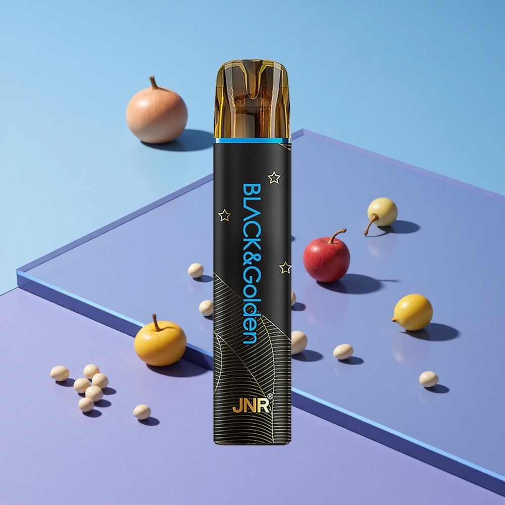 Blå JNR BlackGolden 800 Puffs Engangs Vape TPD-sertifisert vape wholesale Norway