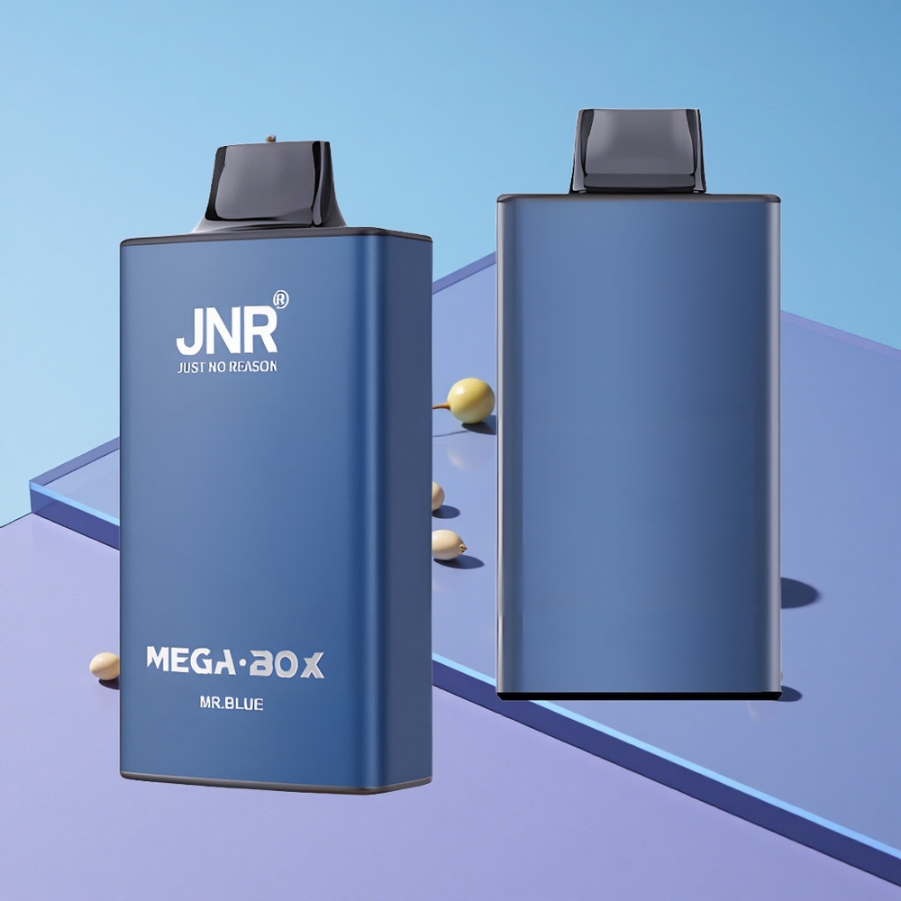 Blå JNR Mega Box 25000 Puffs 30ml E-væske vape wholesale Norway