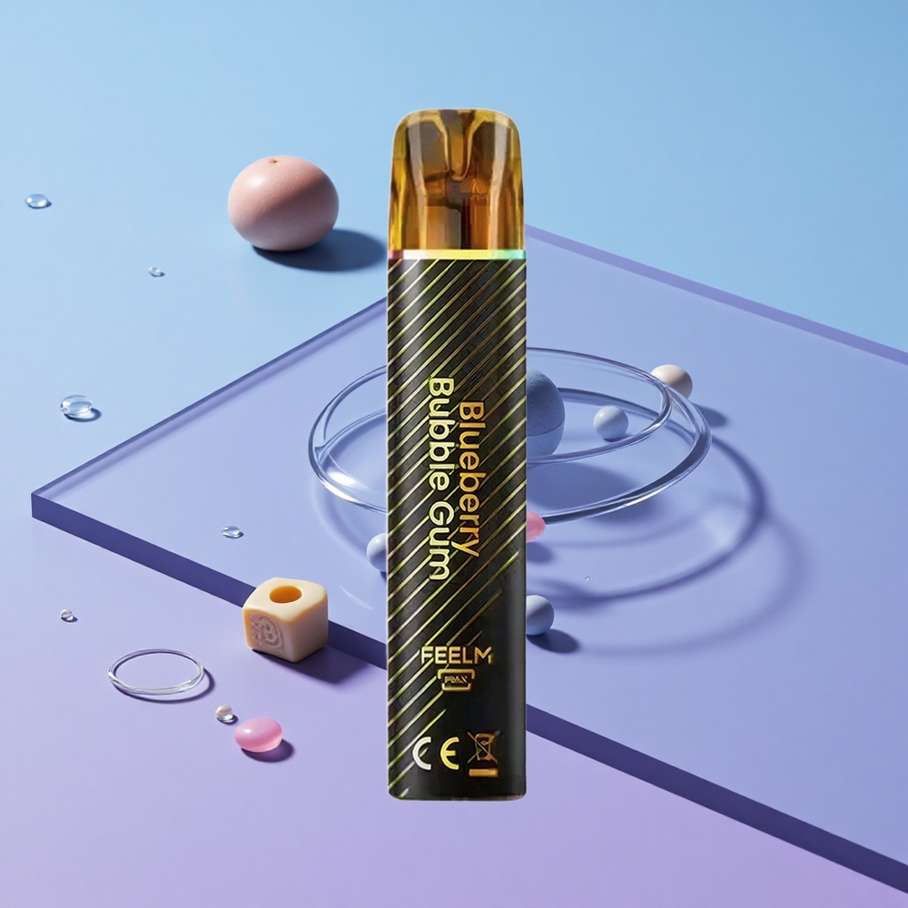 Blåbobletyggegummi JNR BlackGolden 800 Puffs engangs vape TPD-sertifisert vape wholesale Norway