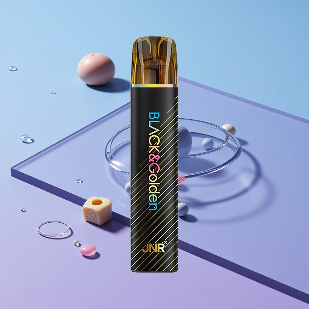 Blåbobletyggegummi JNR BlackGolden 800 Puffs engangs vape TPD-sertifisert vape wholesale Norway
