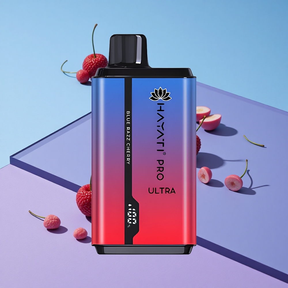 Blåbringebær  Kirsebær Hayati Pro Ultra 15000 Puffs 850mAh vape wholesale Norway