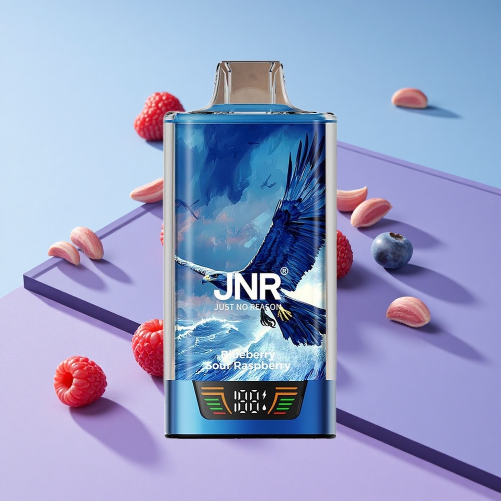 Blåbær  Sur Bringebær JNR Falcon Pro 28000 Puffs 30ml Fylt Kapasitet vape wholesale Norway