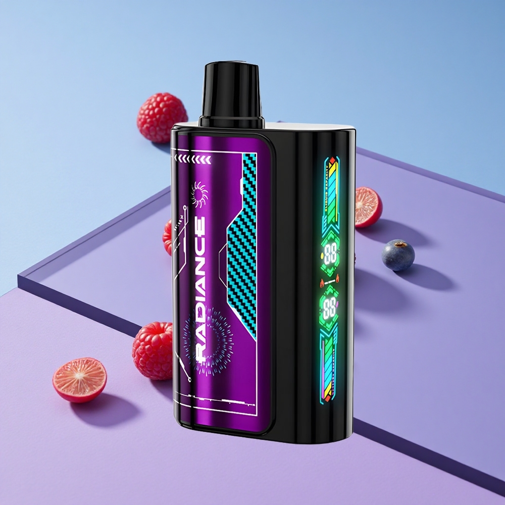 Blåbær  Sur Bringebær JNR Radiance 31000 Puffs 28ml E-væske vape wholesale Norway