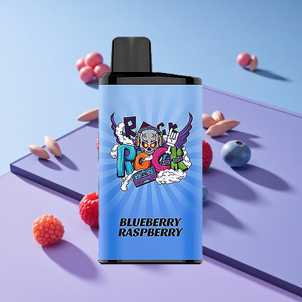 Blåbær Bringebær IGET Bar Pro 10000 Puffs 2000 mAh Batteri vape wholesale Norway