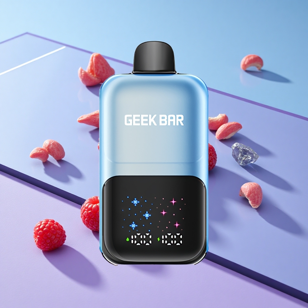 Blåbær Bringebær Is GEEK BAR 2GO Two Series 50000 Puffs Oppladbar vape wholesale Norway