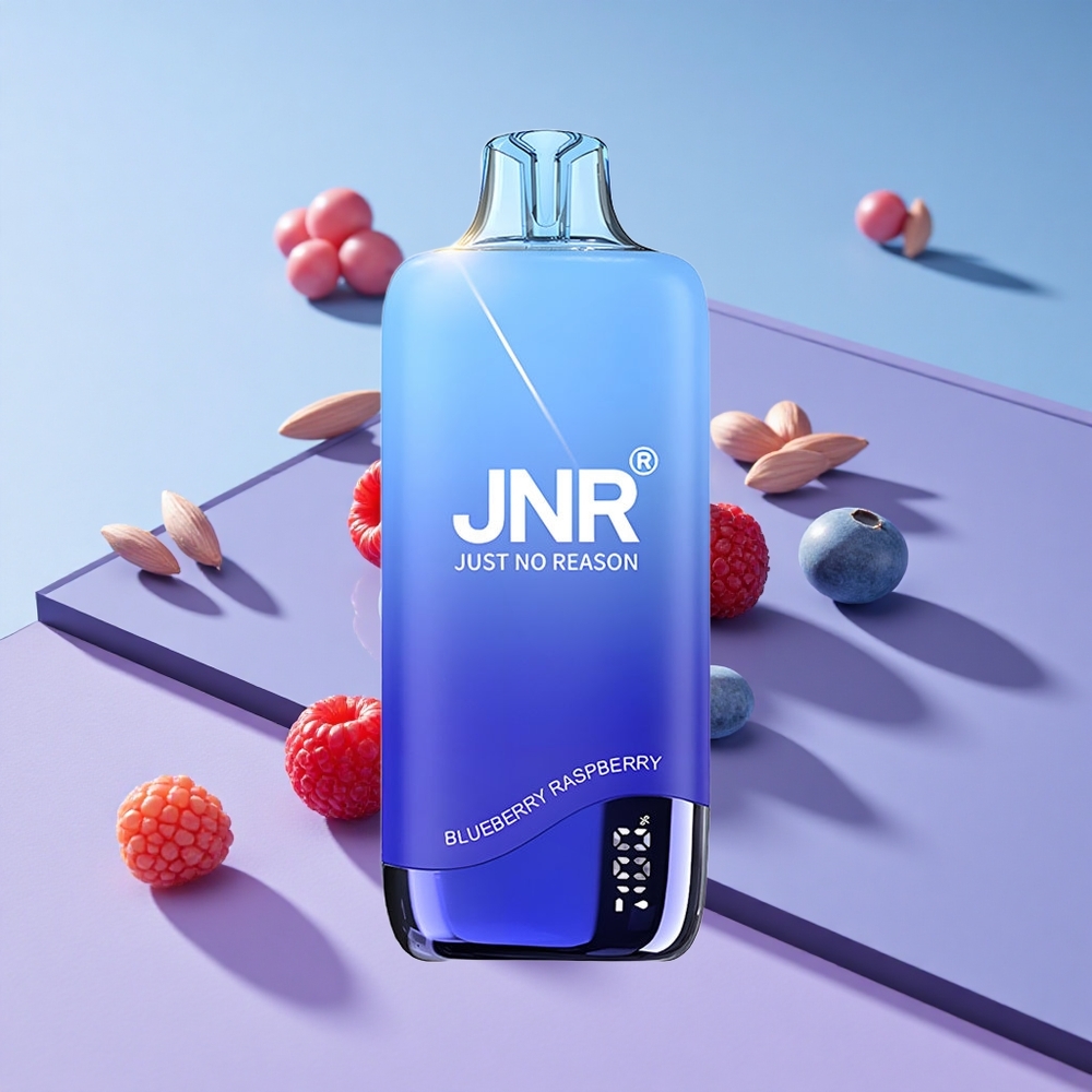 Blåbær Bringebær JNR Rainbow 10500 Puffs 18ml e-Væske Tank vape wholesale Norway
