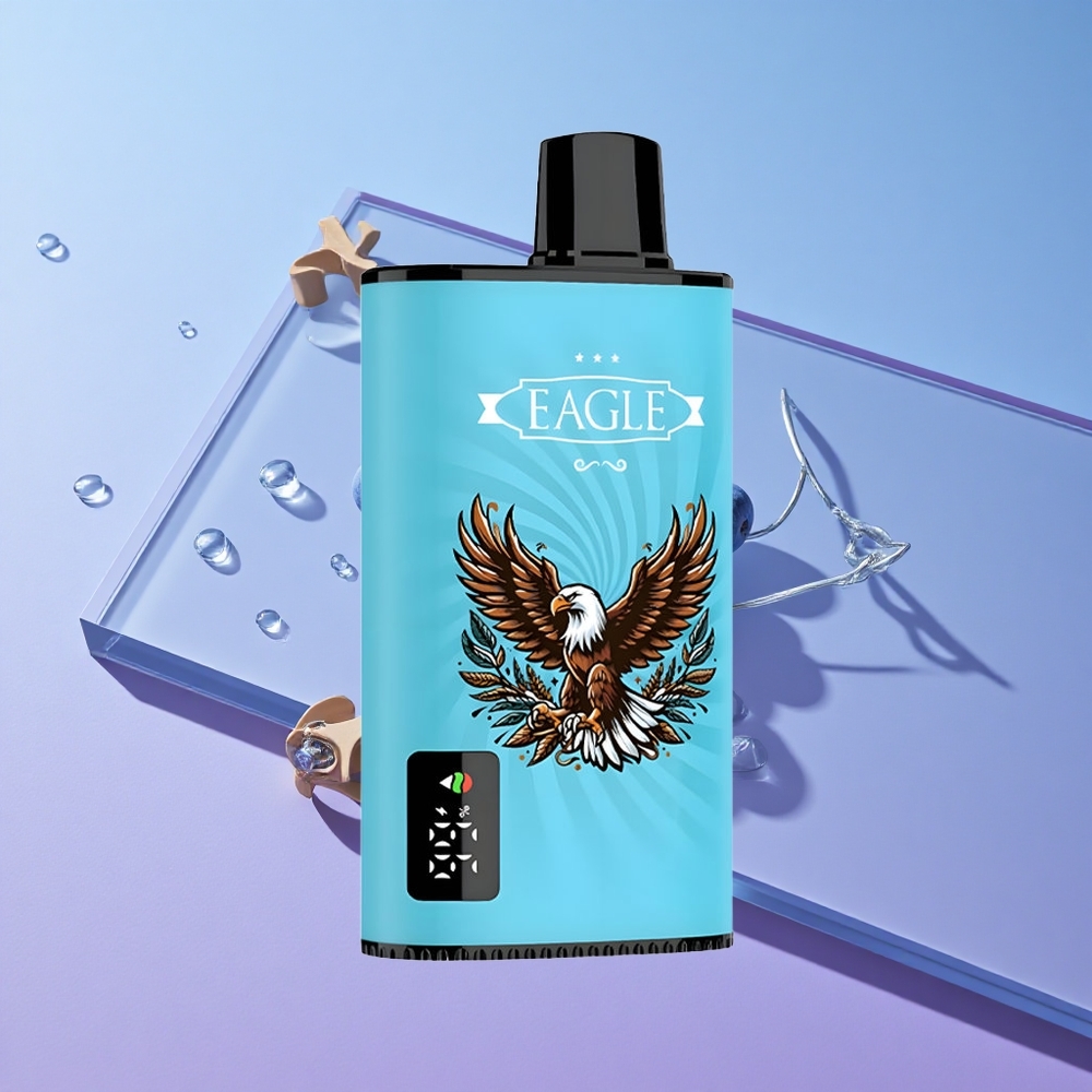 Blåbær Is JNR EAGLE Smart 23000 Puffs Justerbar Luftstrøm Digital Skjerm vape wholesale Norway