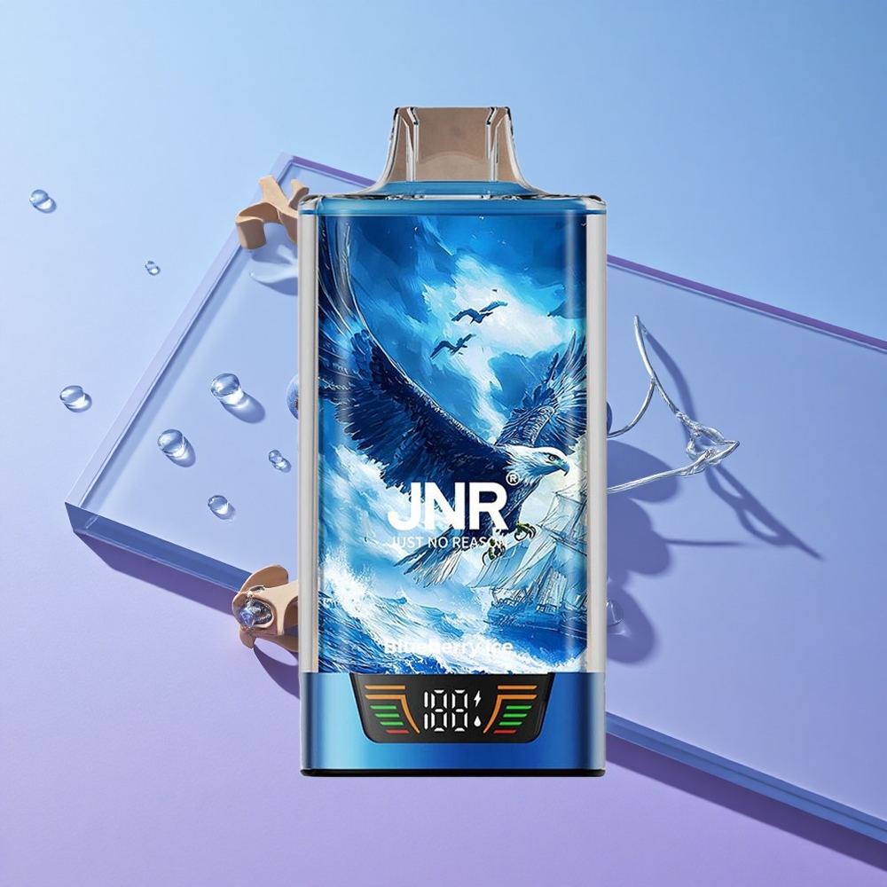 Blåbær Is JNR Falcon Pro 28000 Puffs Smart Display vape wholesale Norway