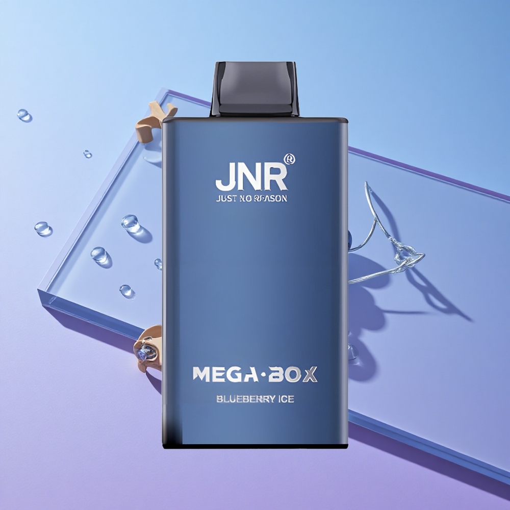 Blåbær Is JNR Mega Box 25000 Puffs Disposable 30ml E-væske Kapasitet vape wholesale Norway