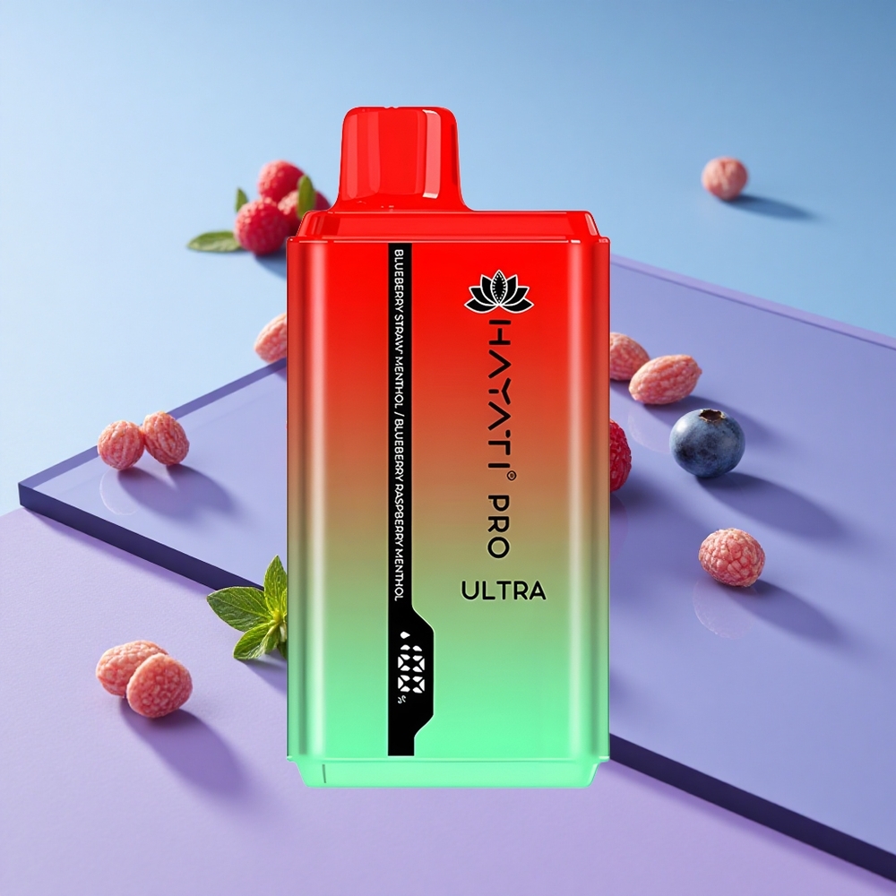 Blåbær Jordbær Mentol Hayati Pro Ultra 15000 Puffs 2 12ml vape wholesale Norway