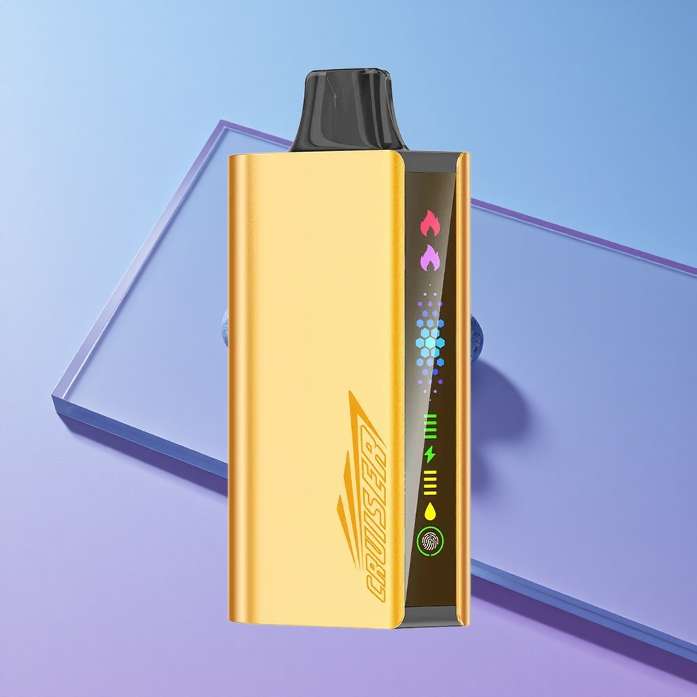Blåbær Smak JNR Cruiser 12000 Puffs Ingen-Lading Engangs Vape Full-Metal Aluminum Body vape wholesale Norway