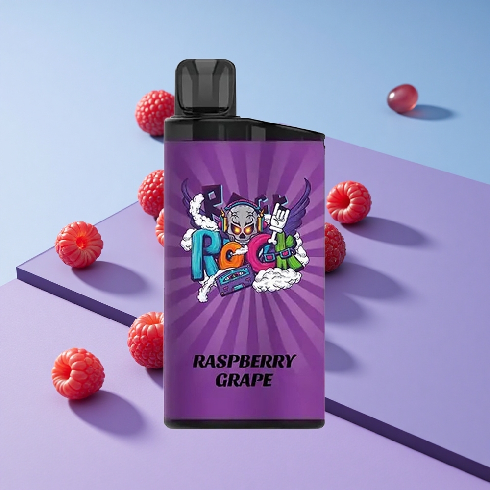 Bringebær Drue IGET Bar 3500 Puffs Opptil 3500 Puffs vape wholesale Norway