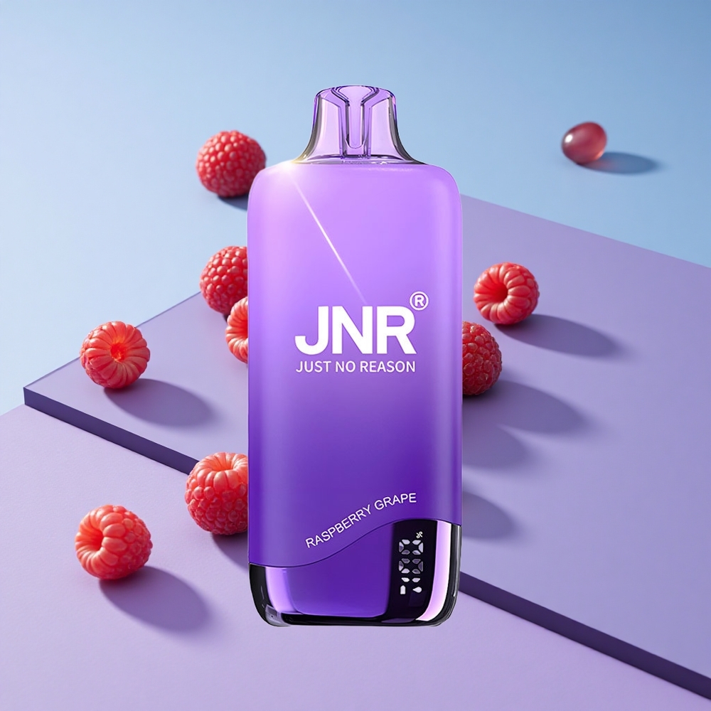 Bringebær Druer JNR Rainbow 10500 Puffs 18ml E-væske Tank vape wholesale Norway