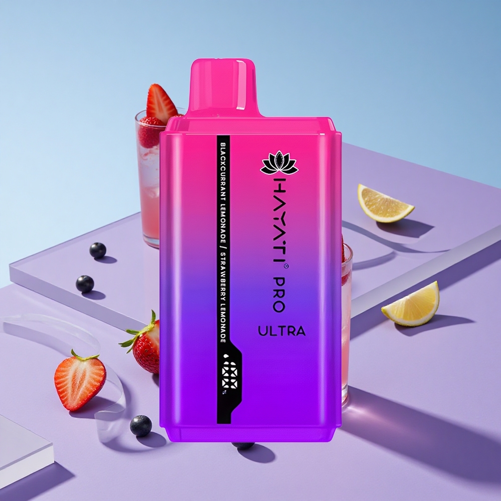 Bringebær Sitronade  Solbær Sitronade Hayati Pro Ultra 15000 Puffs 2 12ml Vape wholesale Norway