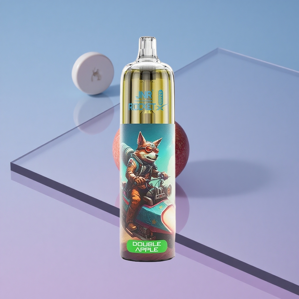 Dobbel Eple JNR Rocket-X 12400 Puffs Justerbar Luftstrøm vape wholesale Norway