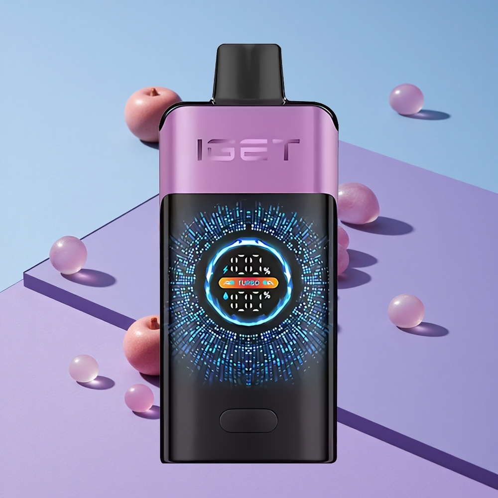 Drue IGET ONE 12000 Puffs 2700 mAh Batterikapasitet Large Curved Color Screen vape wholesale Norway