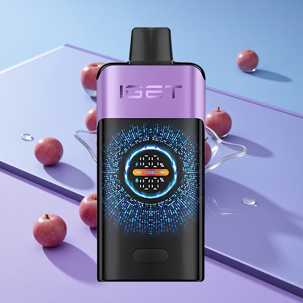 Drueis IGET ONE 12000 Puffs Stor buet fargeskjerm vape wholesale Norway