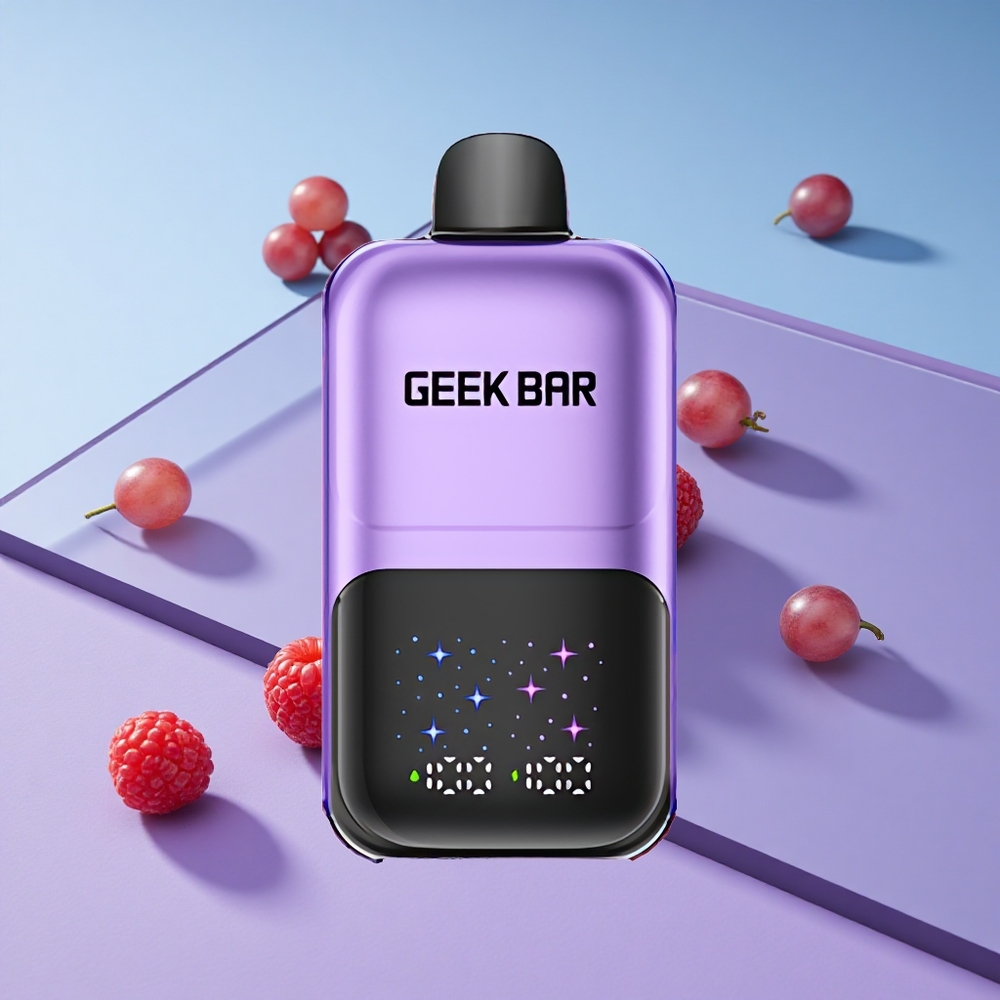 Druer  Bringebær GEEK BAR 2GO Serie 50000 Puffs Oppladbar vape wholesale Norway