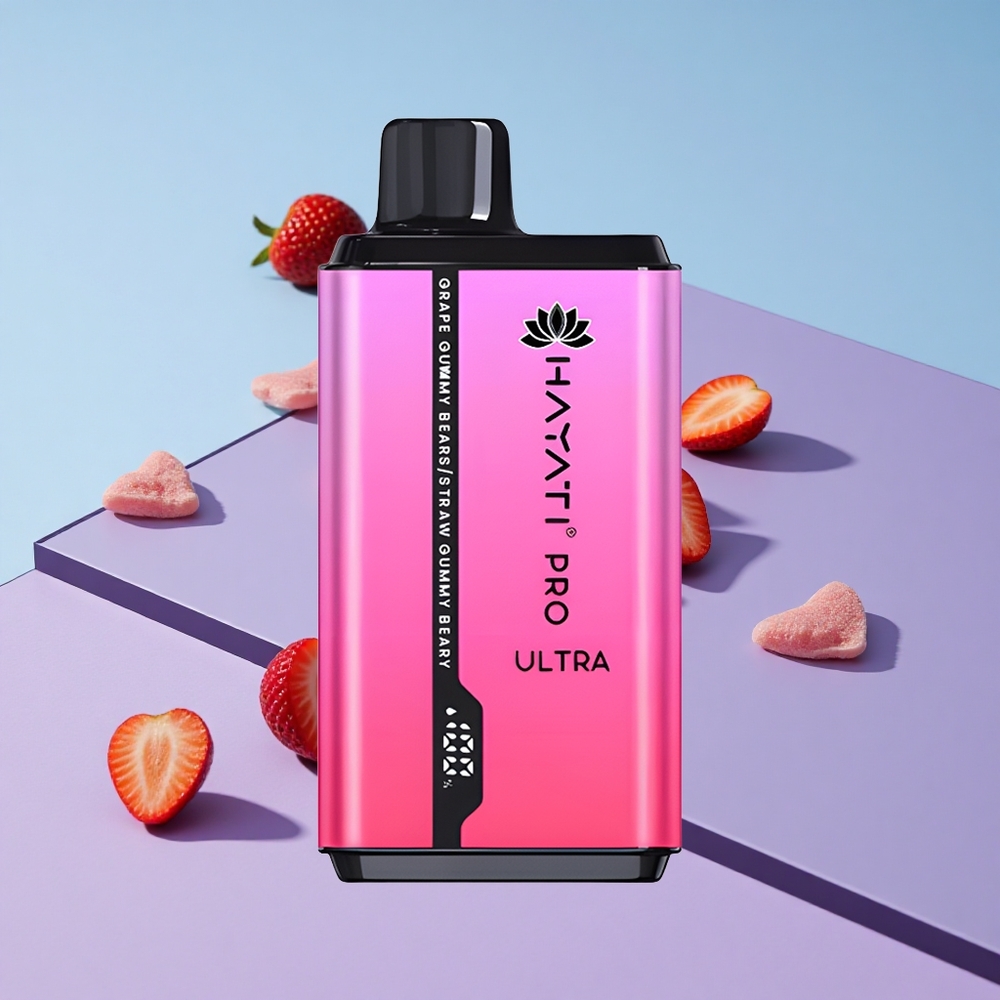 Druer Gummibjørn Hayati Pro Ultra 15000 Trekk 24ml Vape Engangsdevice vape wholesale Norway