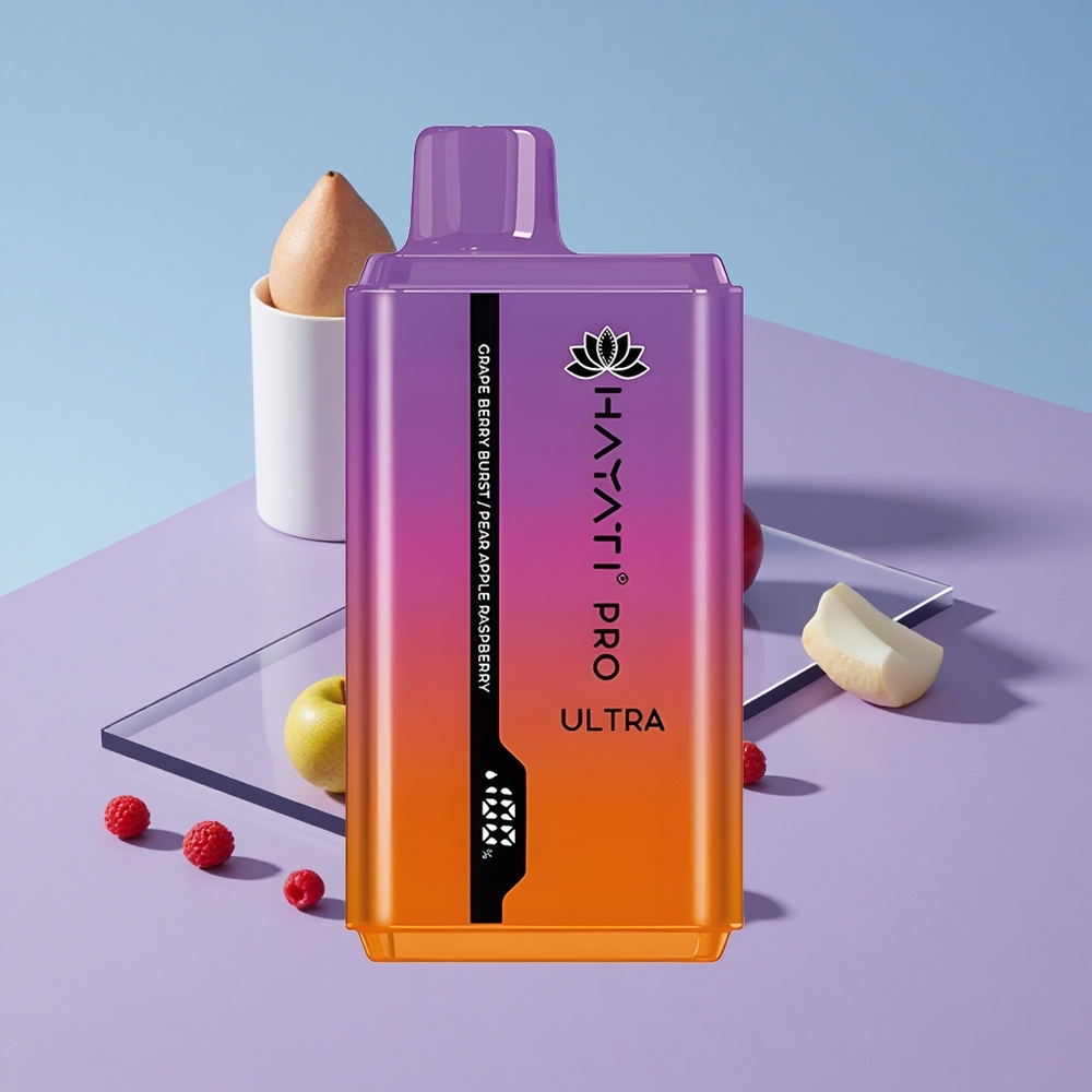 Druer og Bær Smak Hayati Pro Ultra 15000 Puffs Vape Engangsbatteri vape wholesale Norway