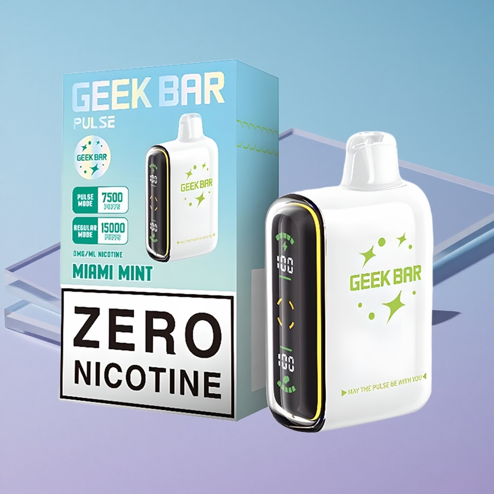 Eple  Melon Geek Bar Pulse 15000 Trekk Justerbar Luftstrøm vape wholesale Norway