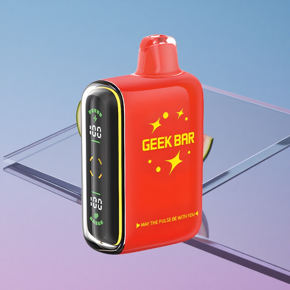 Eple  Melon Geek Bar Pulse 15000 Trekk Justerbar Luftstrøm vape wholesale Norway