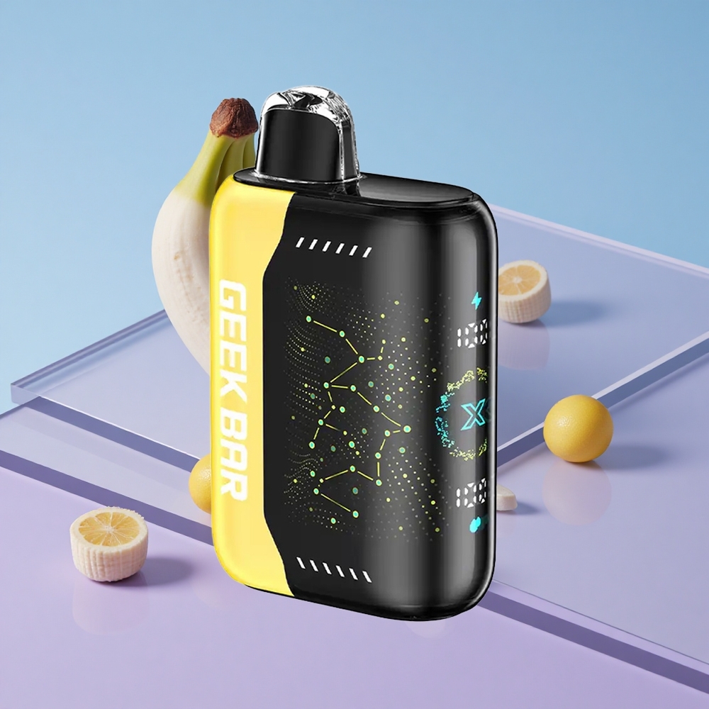 Eple  Melon Geek Bar Pulse X 25000 Puffs 18mL Fylt E-Likvid USB-C vape wholesale Norway