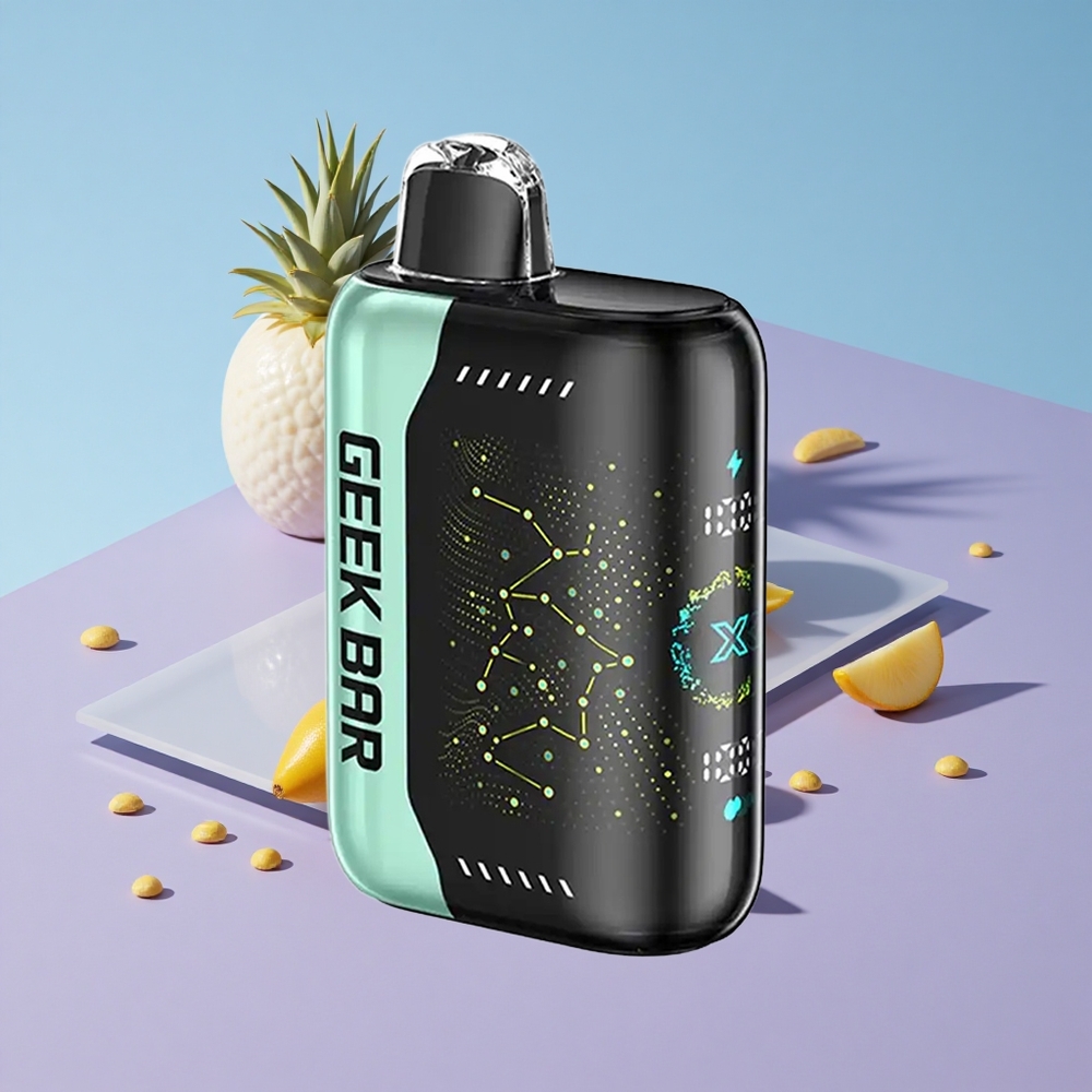Eple  Melon Geek Bar Pulse X 25000 Puffs 18mL Fylt E-Likvid USB-C vape wholesale Norway