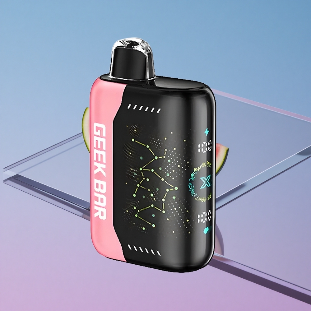 Eple  Melon Geek Bar Pulse X 25000 Puffs 18mL Fylt E-Likvid USB-C vape wholesale Norway