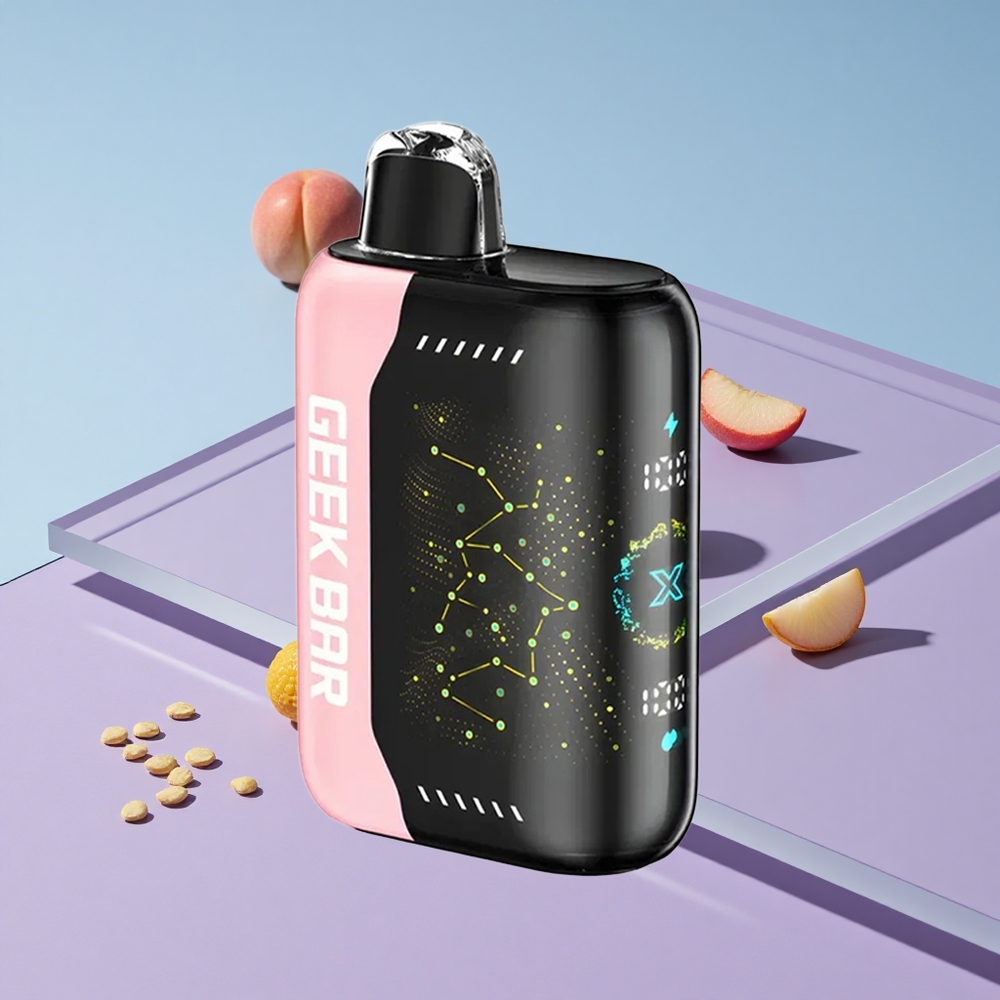 Eple  Melon Geek Bar Pulse X 25000 Puffs 18mL Fylt E-Likvid USB-C vape wholesale Norway