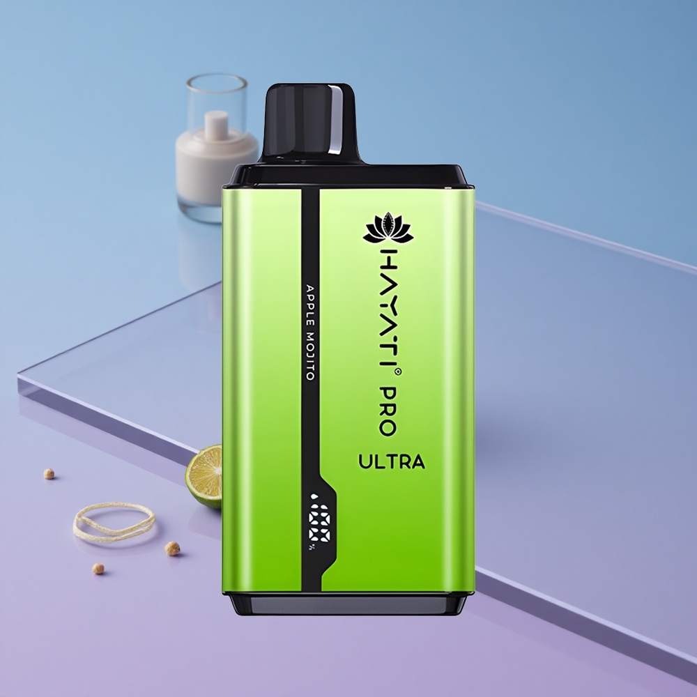 Eple Mojito Hayati Pro Ultra 15000 Trekk 24ml e-væske vape wholesale Norway