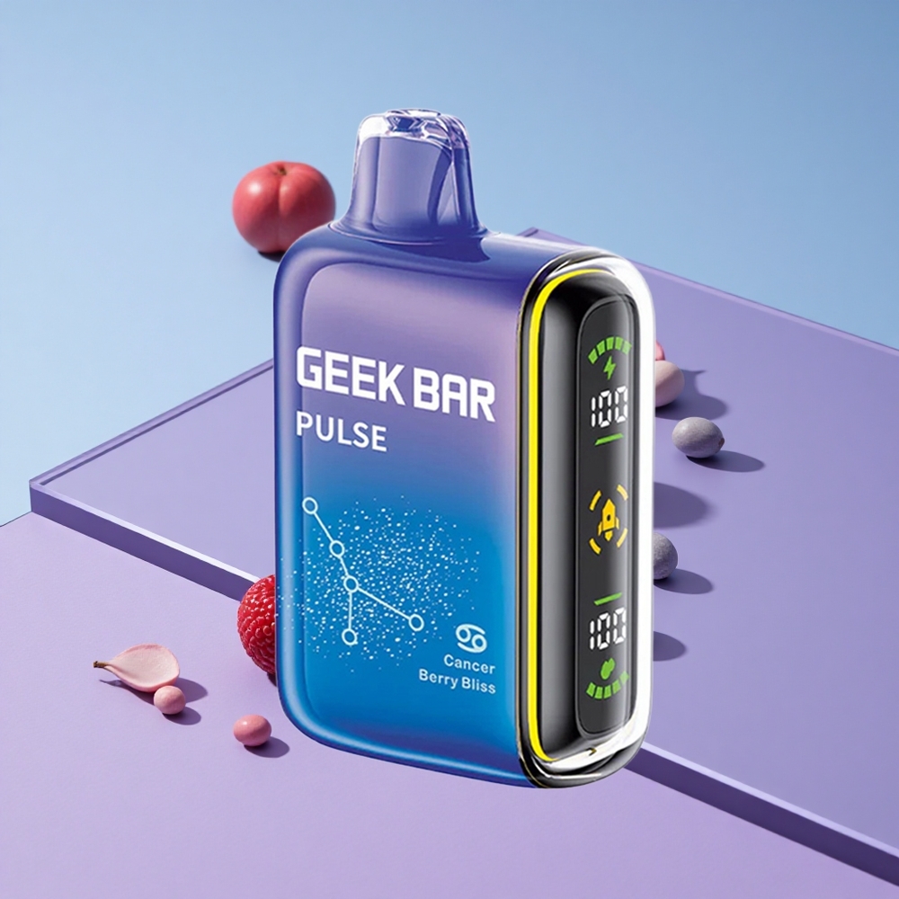 Eple-Mynte Geek Bar Pulse 15000 Puffs 16ML Vape Engangs-vape vape wholesale Norway