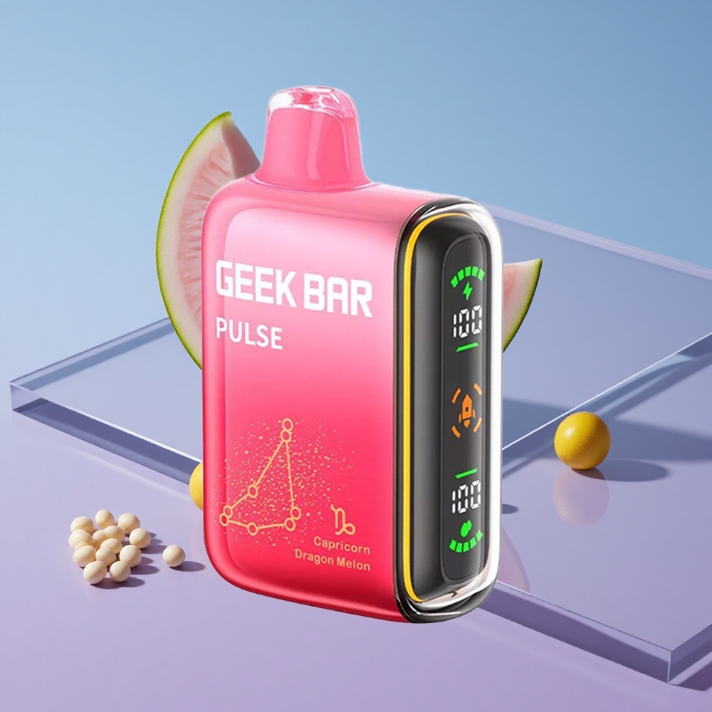 Eple-Mynte Geek Bar Pulse 15000 Puffs 16ML Vape Engangs-vape vape wholesale Norway