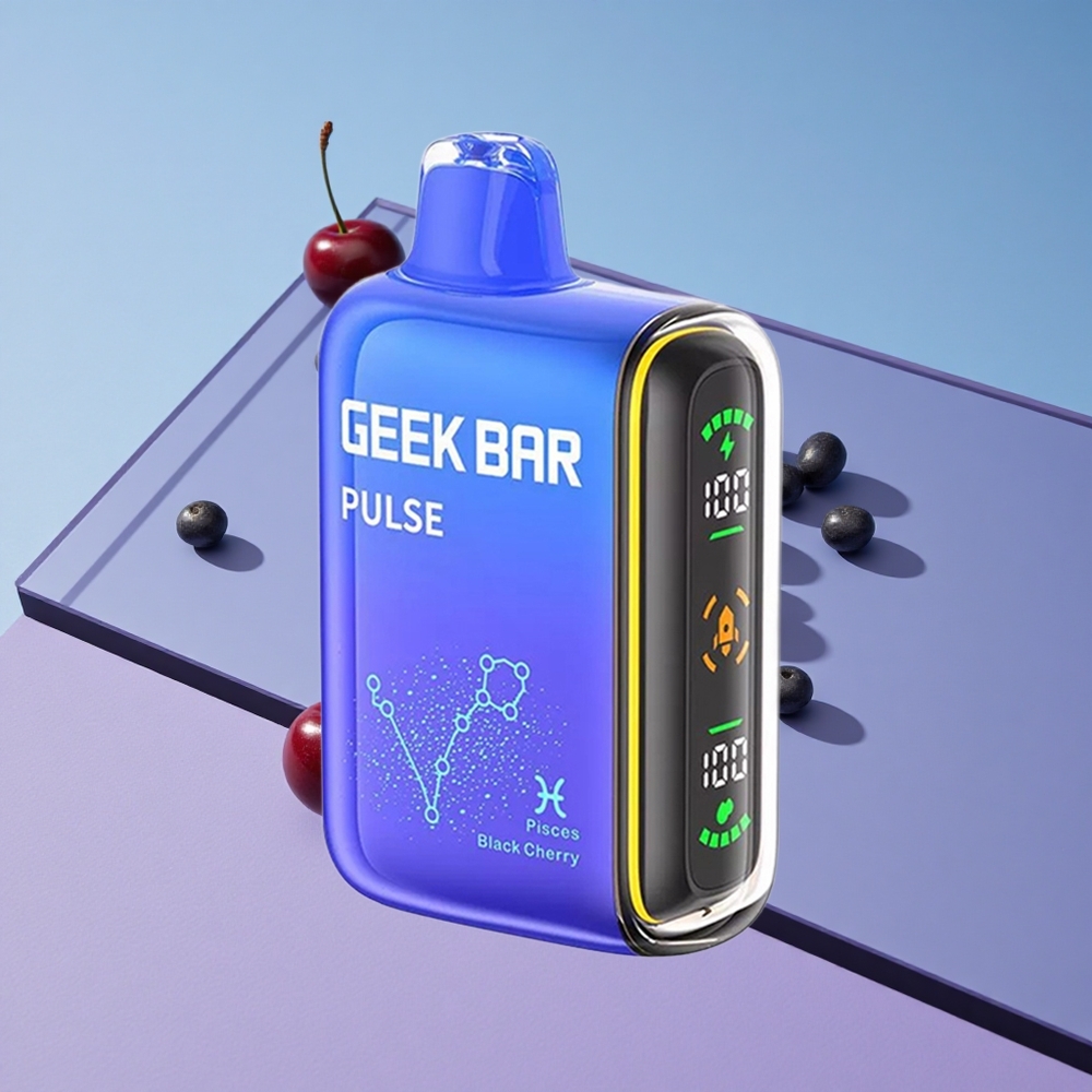 Eple-Mynte Geek Bar Pulse 15000 Puffs 16ML Vape Engangs-vape vape wholesale Norway