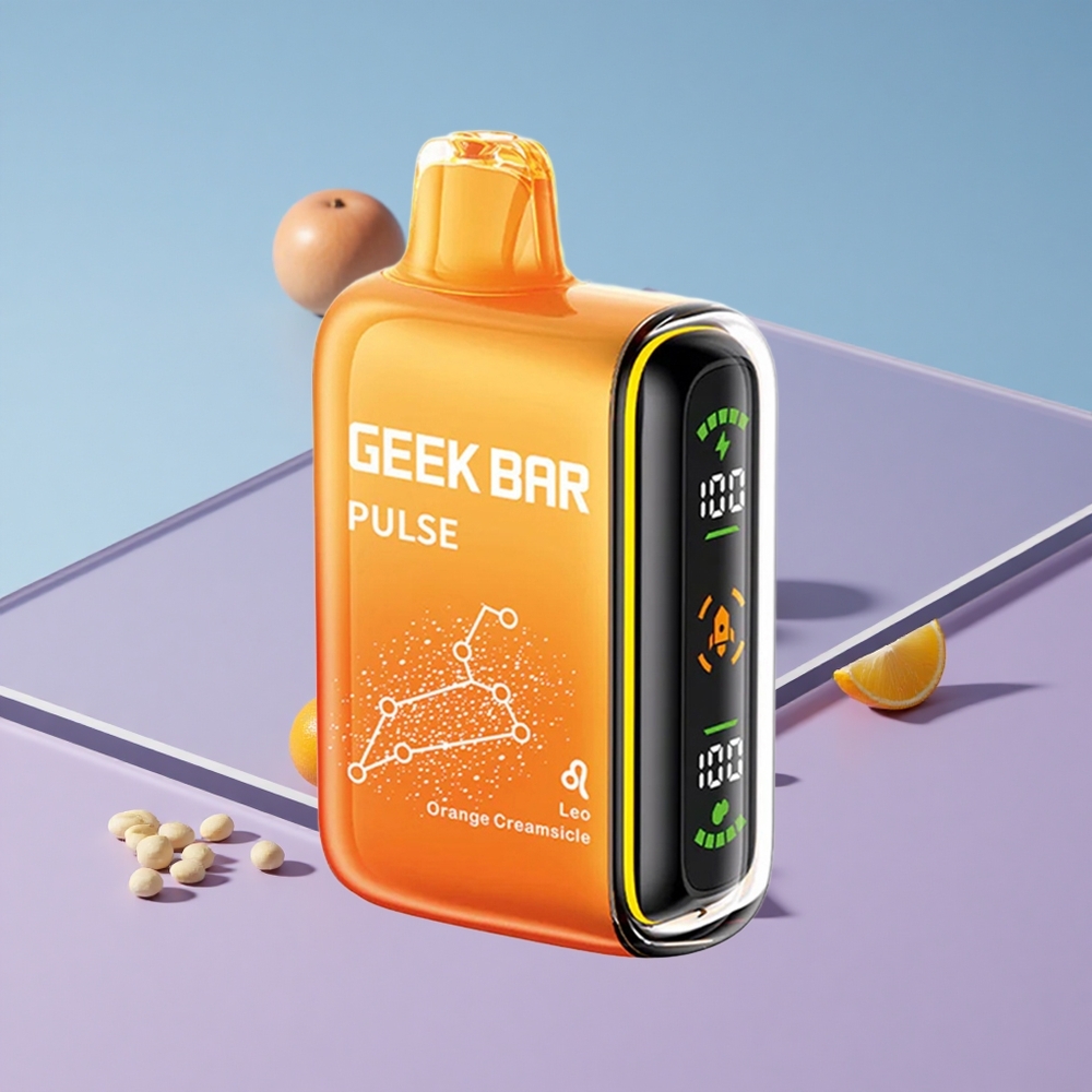 Eple-Mynte Geek Bar Pulse 15000 Puffs 16ML Vape Engangs-vape vape wholesale Norway