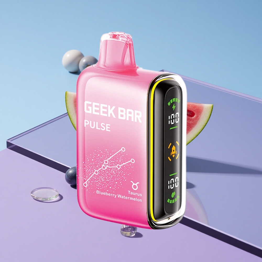 Eple-Mynte Geek Bar Pulse 15000 Puffs 16ML Vape Engangs-vape vape wholesale Norway