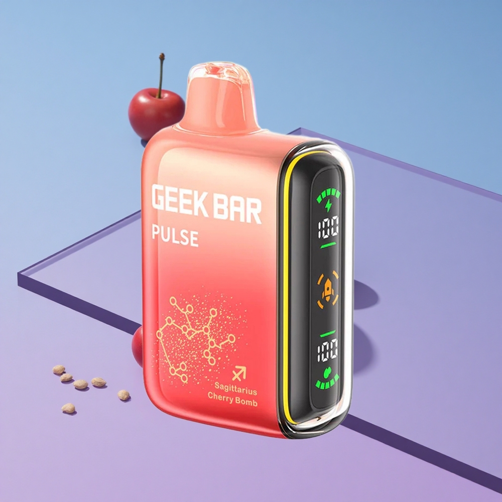 Eple-Mynte Geek Bar Pulse 15000 Puffs 16ML Vape Engangs-vape vape wholesale Norway