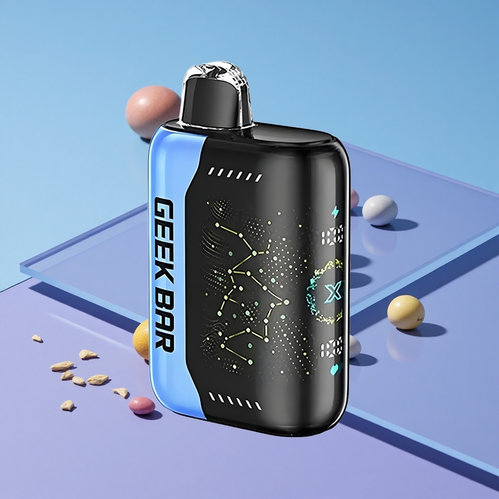 Eple-Mynte Geek Bar Pulse X 25000 Puffs 0 2 3 5 Nikotin USB Type-C vape wholesale Norway