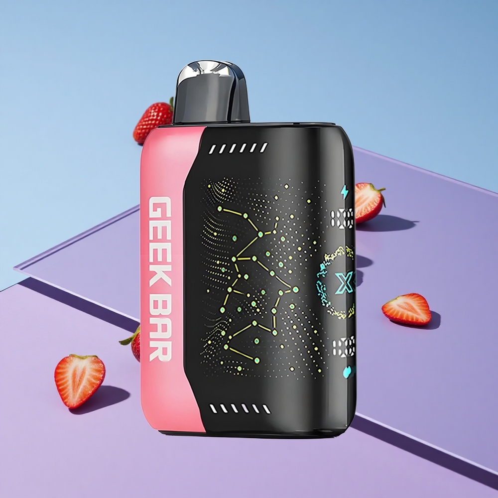 Eple-Mynte Geek Bar Pulse X 25000 Puffs 0 2 3 5 Nikotin USB Type-C vape wholesale Norway